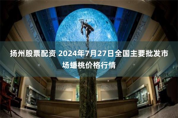 扬州股票配资 2024年7月27日全国主要批发市场蟠桃价格行情