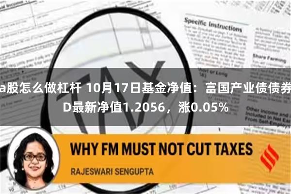 a股怎么做杠杆 10月17日基金净值：富国产业债债券D最新净值1.2056，涨0.05%