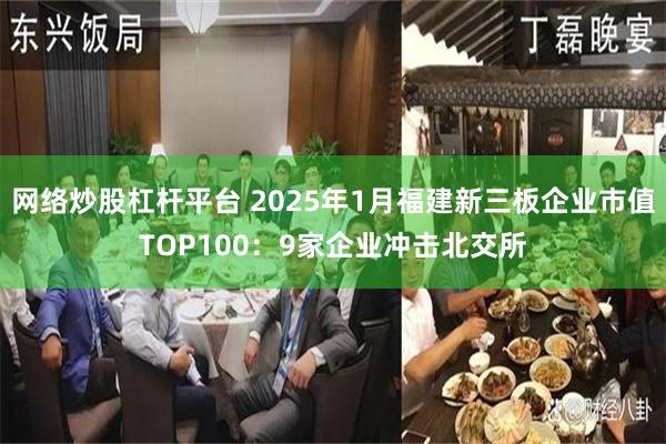 网络炒股杠杆平台 2025年1月福建新三板企业市值TOP100：9家企业冲击北交所